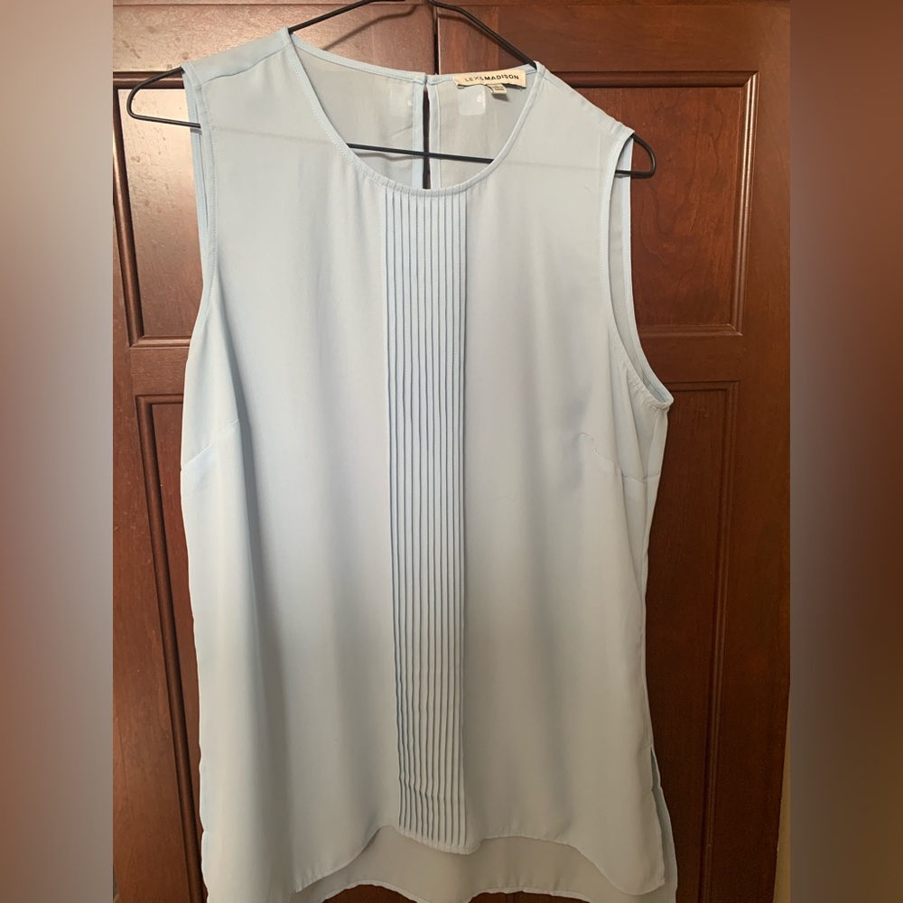 Lex & Madison Ladies Light Blue Shell (blouse)